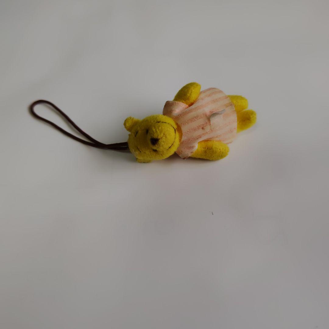 プーさん着ぐるみ ヒョウ柄ヘアゴム　マスコット　希少