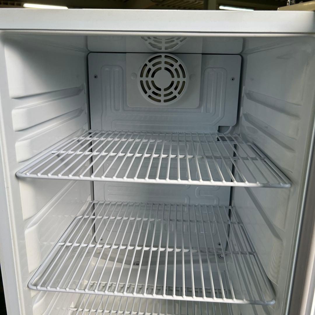 141業務用 冷蔵ショーケース オフィスコンビニ XW-105 左右開き 小型