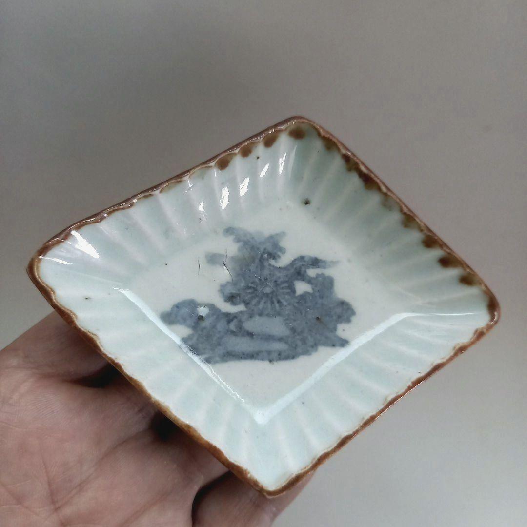 古伊万里 小皿 手塩皿 コンニャク印判 江戸骨董