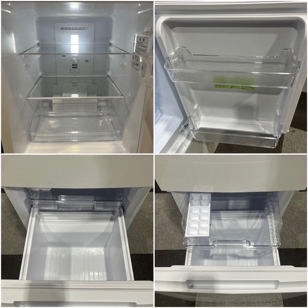 生活家電2点セット SHARP 冷蔵庫 152L 洗濯機 5.5kgFe2024