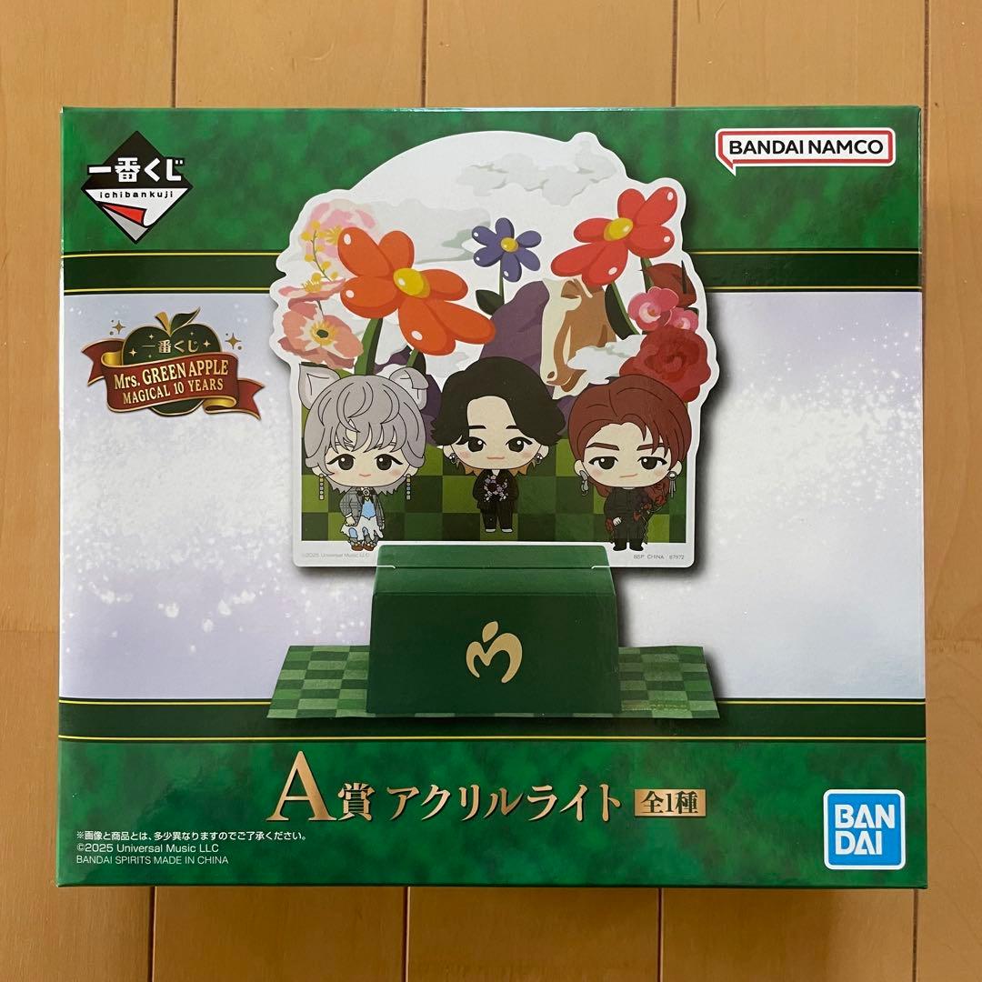 Mrs. GREEN APPLE ミセス A賞 アクリルライト - メルカリ