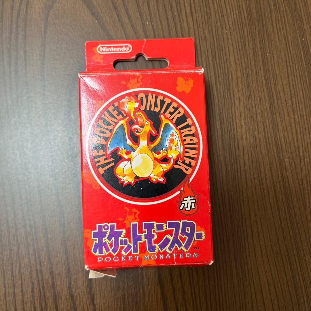 ポケットモンスター赤 トランプ 1996