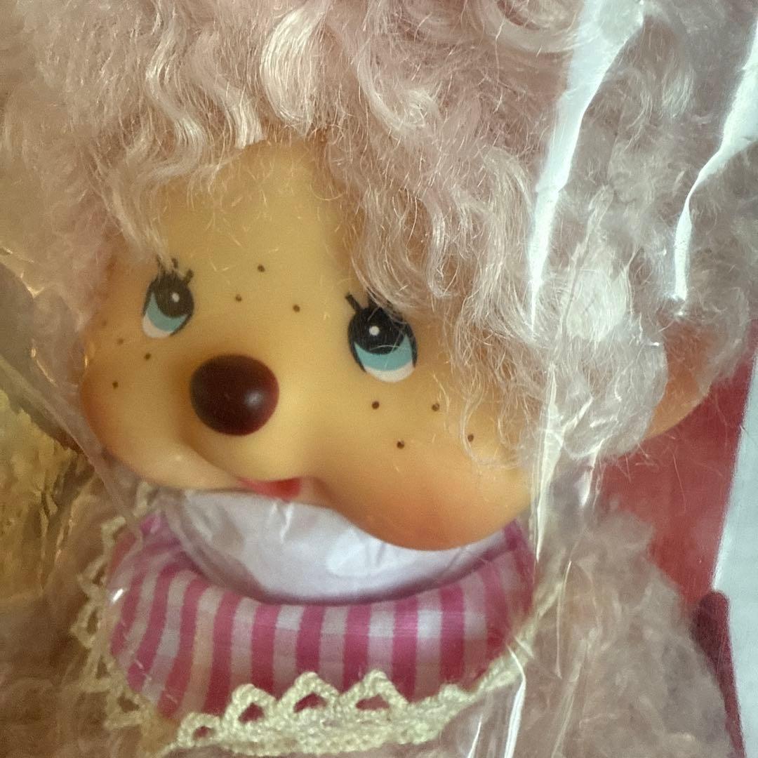 ボア ロング くすみピンク モンチッチ 日本未発売 海外 レア 再出品予定無し