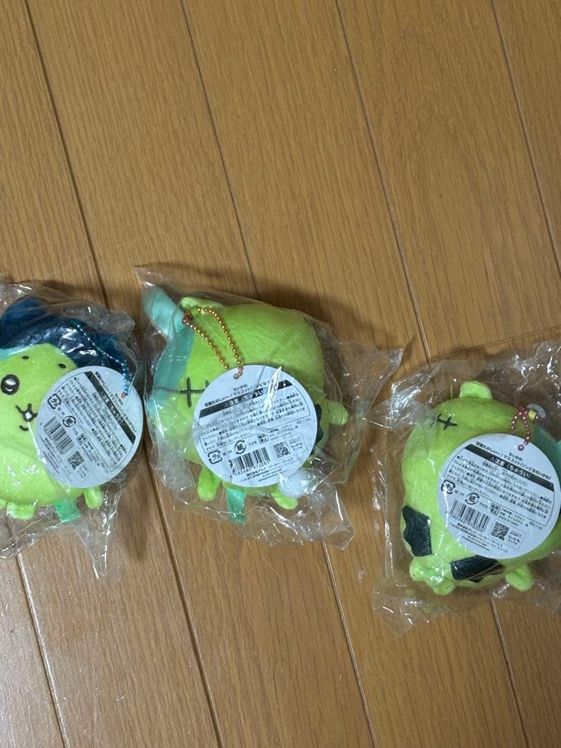 ちいかわ　仮装たのしい～！ゾンビなちいかわハチワレうさぎ3個