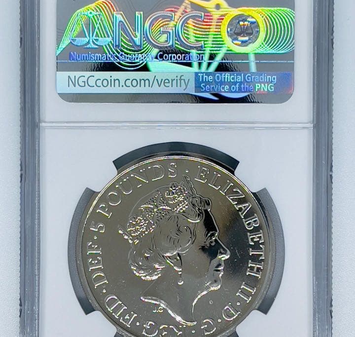 2021年 クイーンズビースト コイン エリザベス女王 NGC ロイヤルミント