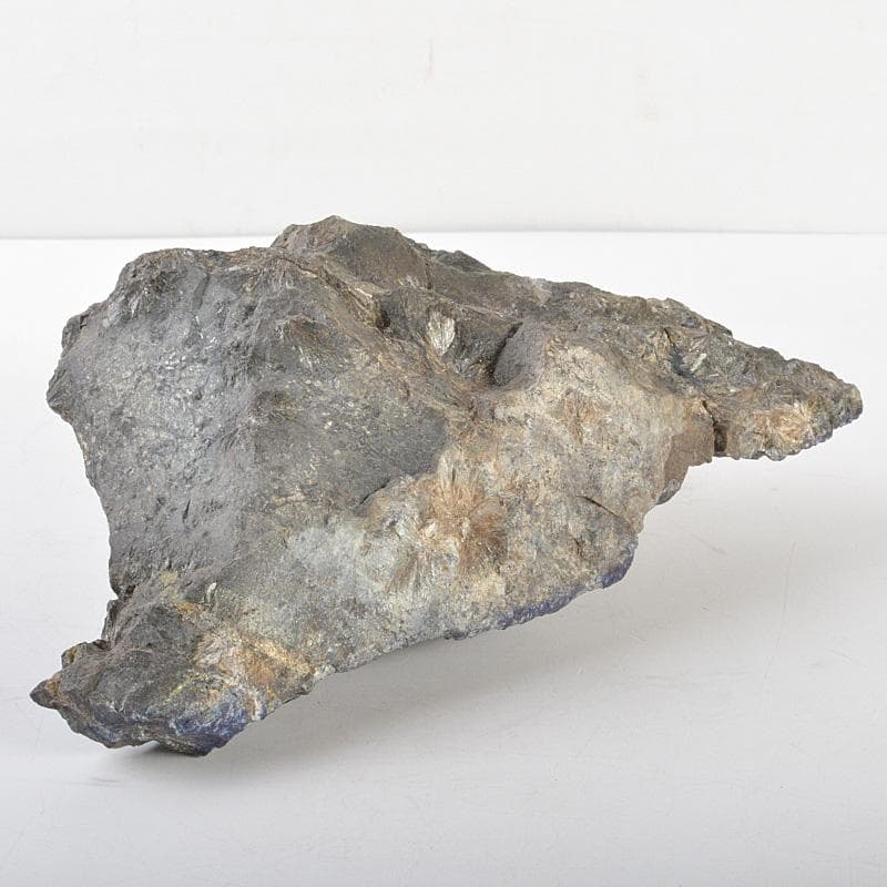 天然石 鑑賞石 菊花石 置物 重さ約1.7kg 唐木台付 V R6819