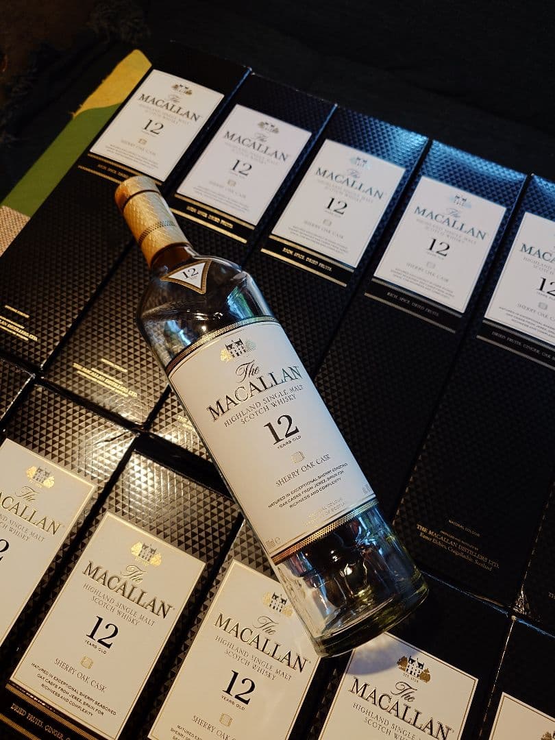 空ビン！The Macallan 12 Year Old 12本セット