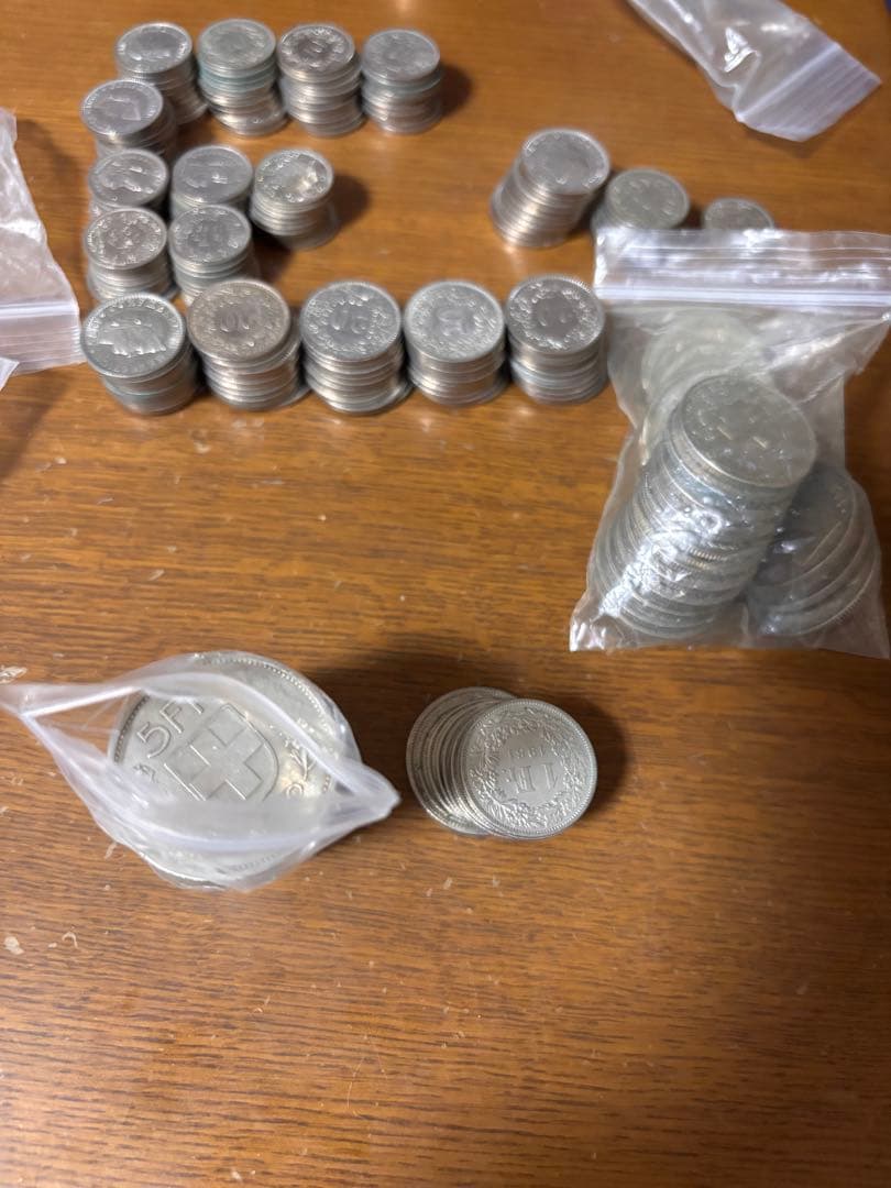 スイスフラン 銀貨 コイン 240フラン