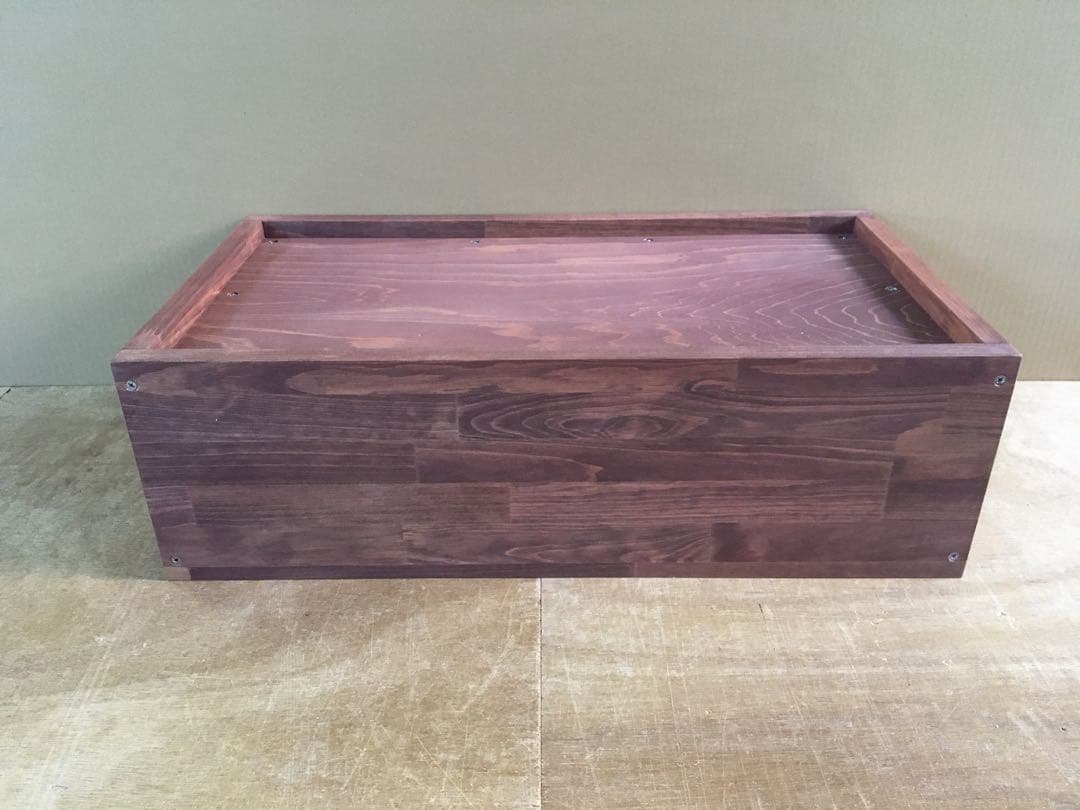 引き取り限定ADAキューブキャビネットクリア+木製ベースW300×D300用 ②