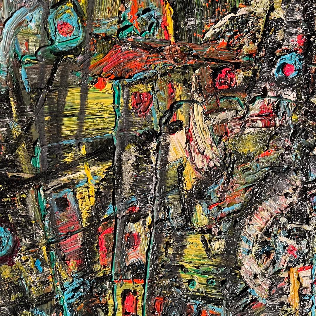 ☆真作☆ 旭日嘎(シゴラカ) tangriin 油絵 貴重作品 - メルカリ