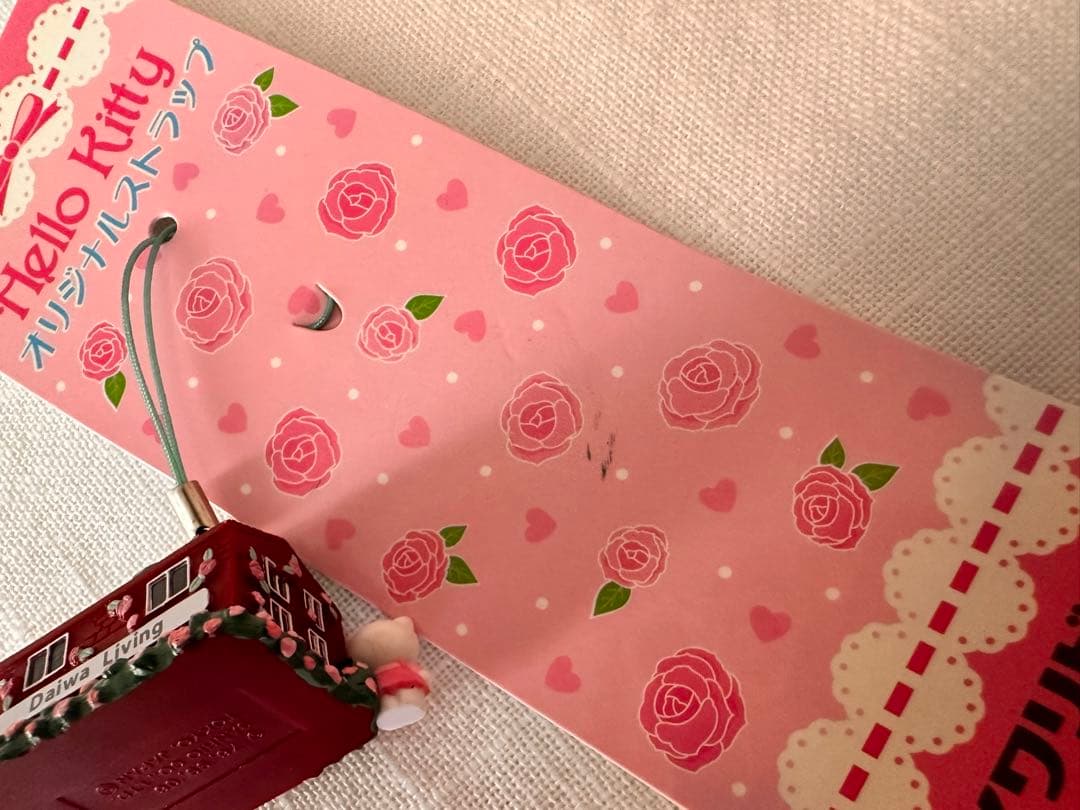 非売品】ダイワリビング ハローキティストラップ Hello Kitty2006