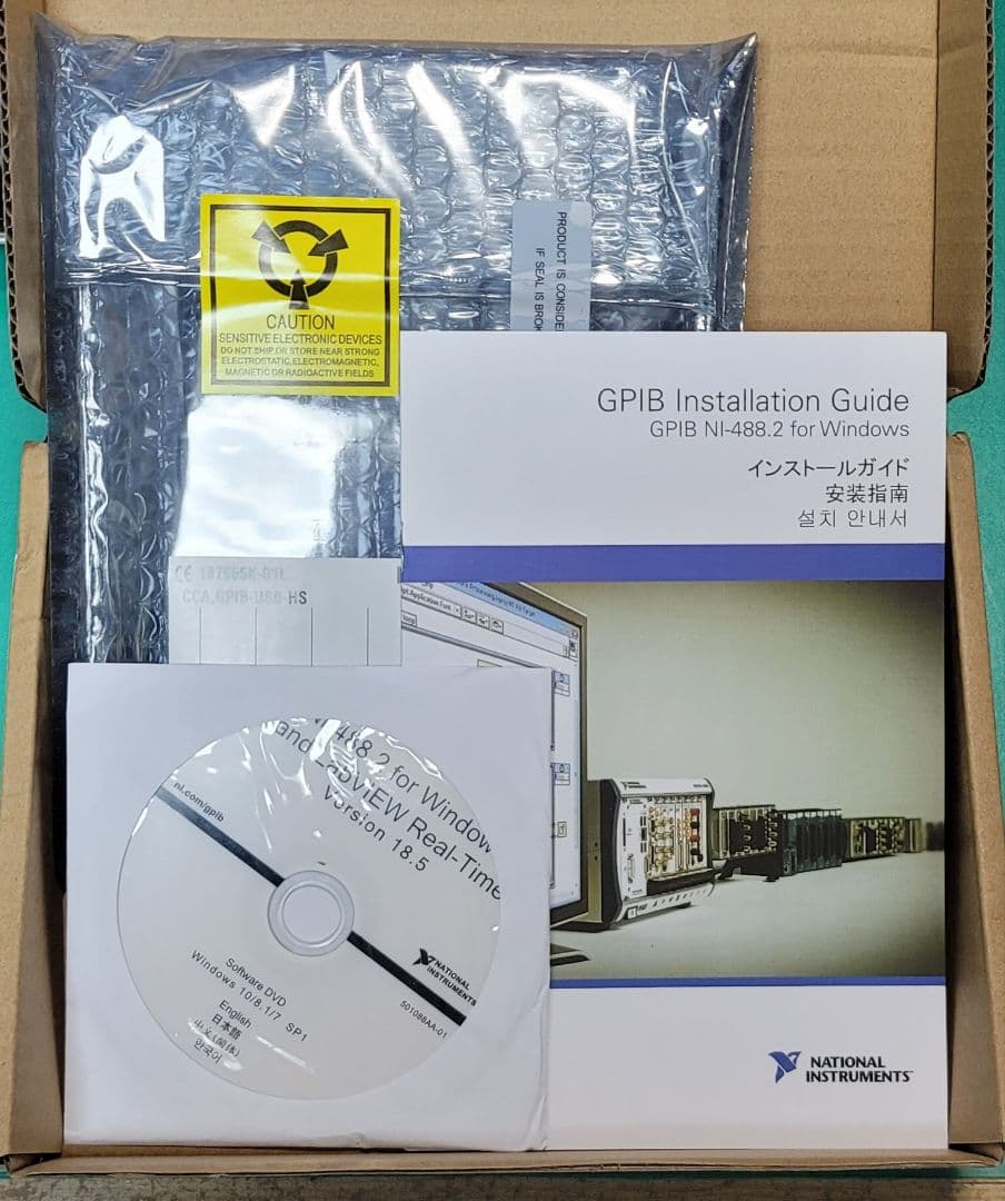 NATIONAL INSTRUMENTS USB-GPIB コンバーター新品