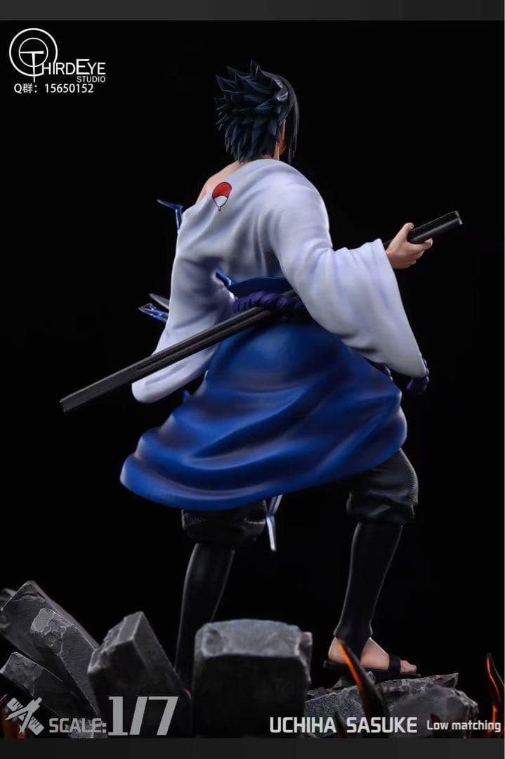 ナルト うちはサスケ ガレージキット ガレキ スタチュー⑤⑨