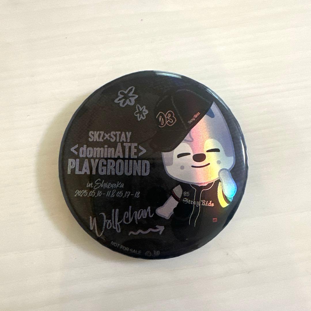スキズ バンチャン 缶バッジ dominATE PLAYGROUND skz - メルカリ