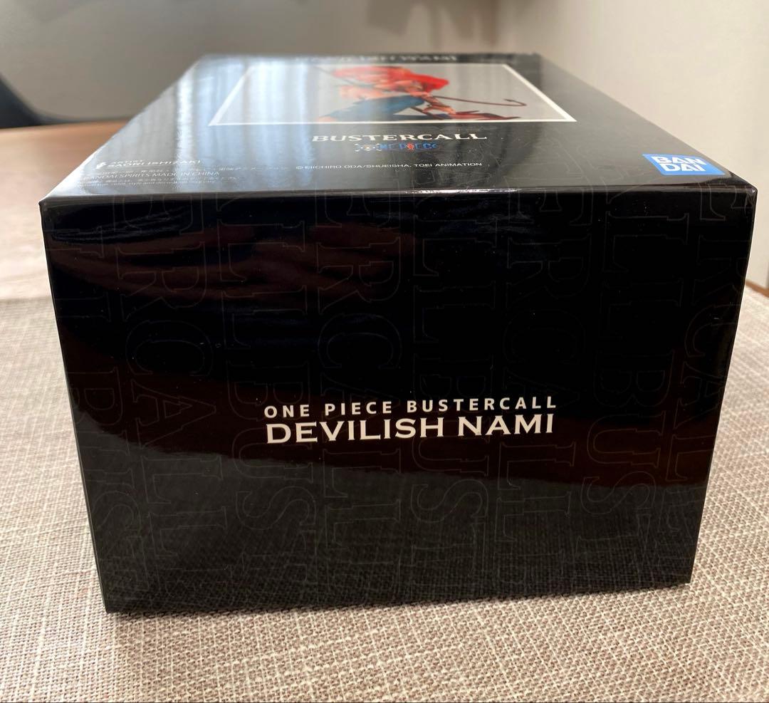 ☆限定レアバスターコール ワンピース ナミフィギュア DEVILISH NAMI
