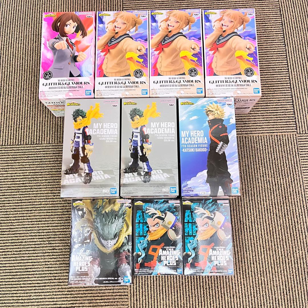 ヒロアカ プライズ系フィギュア 10点まとめ売り