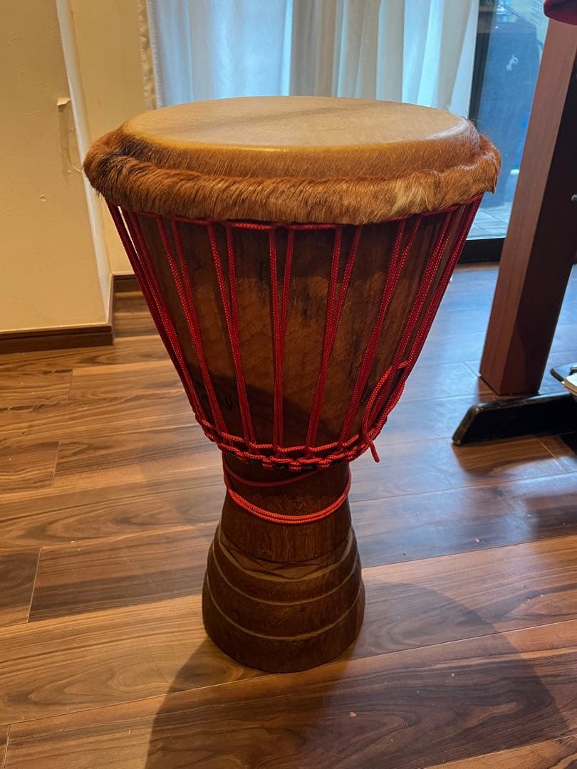 木製パーカッション 楽器 打面30センチジャンベ