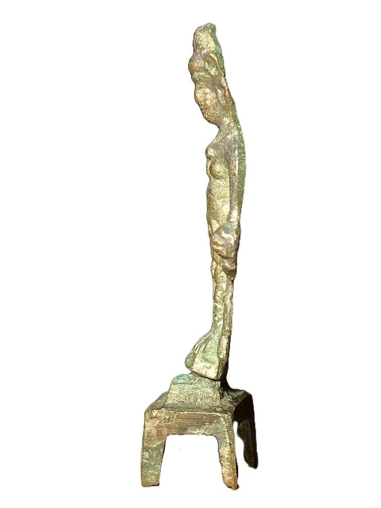 金銅菩薩立像 】 唐代仏教 念持仏/携行仏 - メルカリ