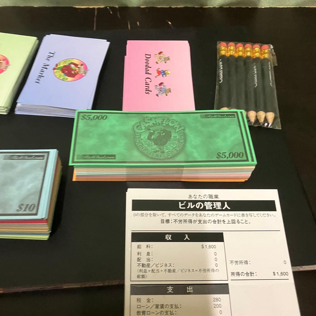 キャッシュフロー101 日本語版 ボードゲーム 金持ち父さん ロバートキヨサキ