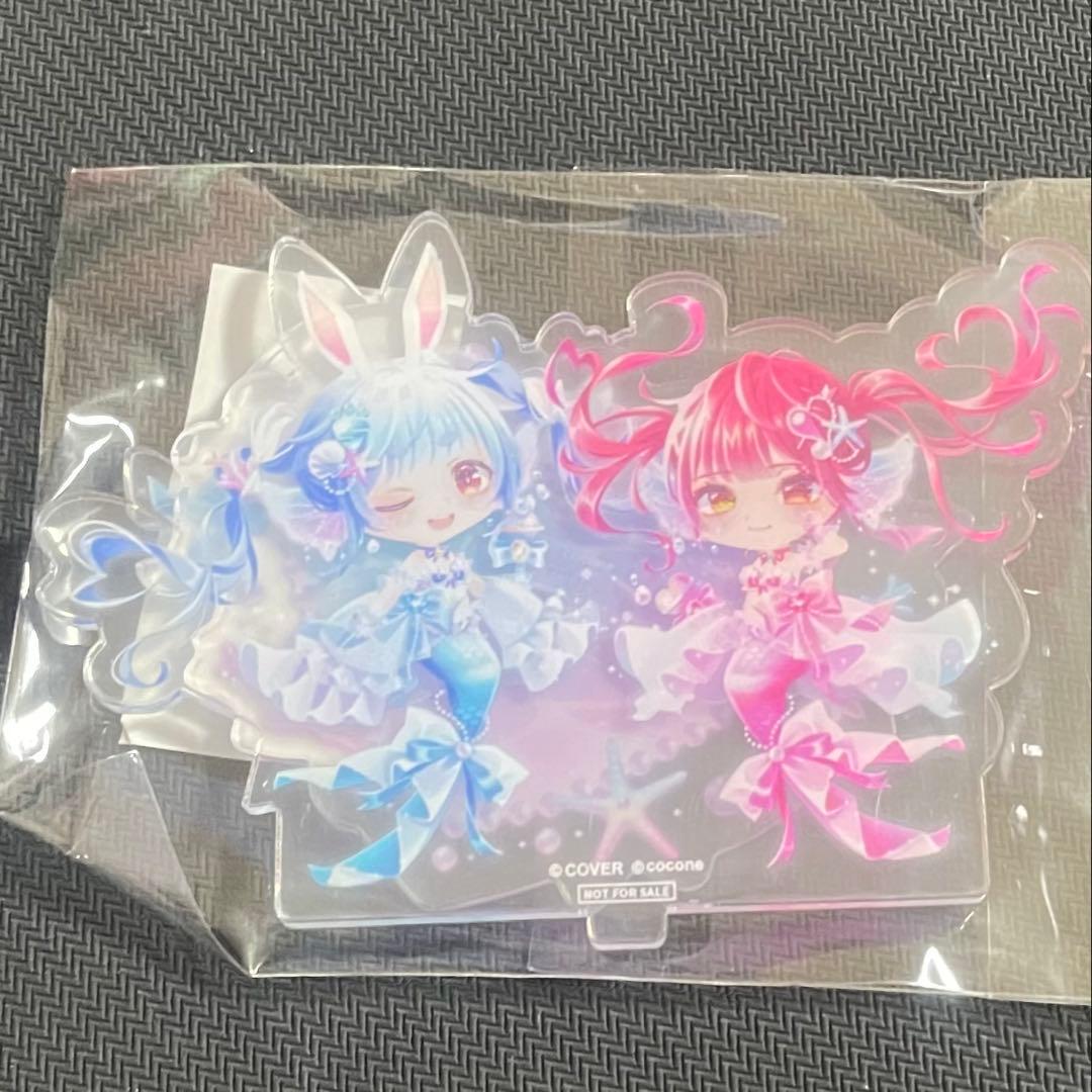 ポケコロツイン ホロライブ 兎田ぺこら 宝鐘マリン ぺこマリ 当選品 アクスタ