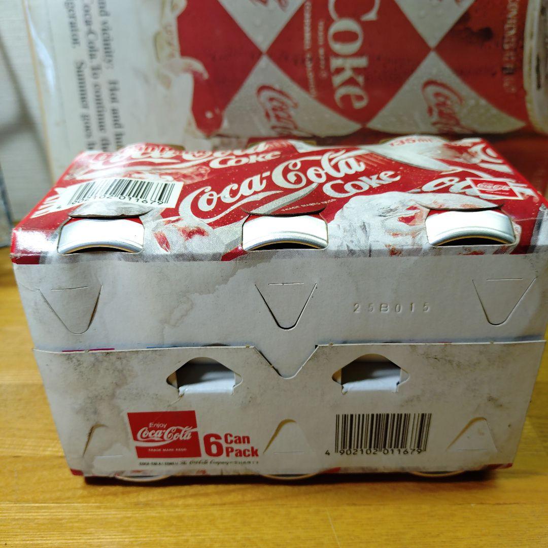 コカ・コーラ 135ml缶 6缶パック+1本 95年 製造中止缶 - メルカリ