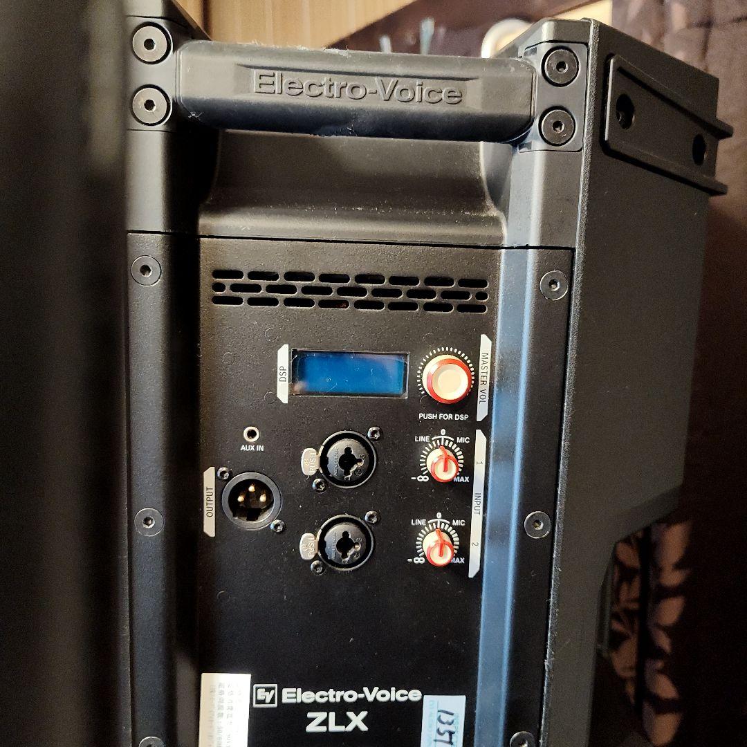 ElectroボイスZLX12Pパワードスピーカー中古品マイクと3脚付き