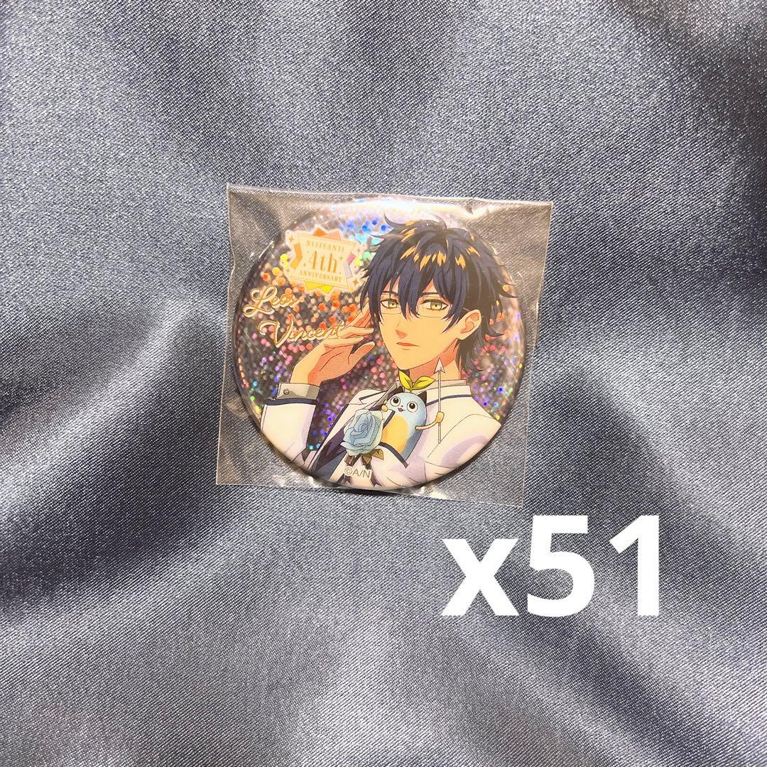 レオスヴィンセント にじさんじ 4th ANNIVERSARY 缶バッジ C9