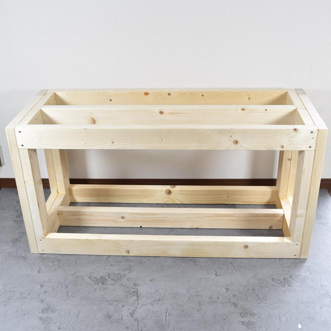 ☆全国送料込☆無塗装120㎝水槽台オーダーメイド製作も可能