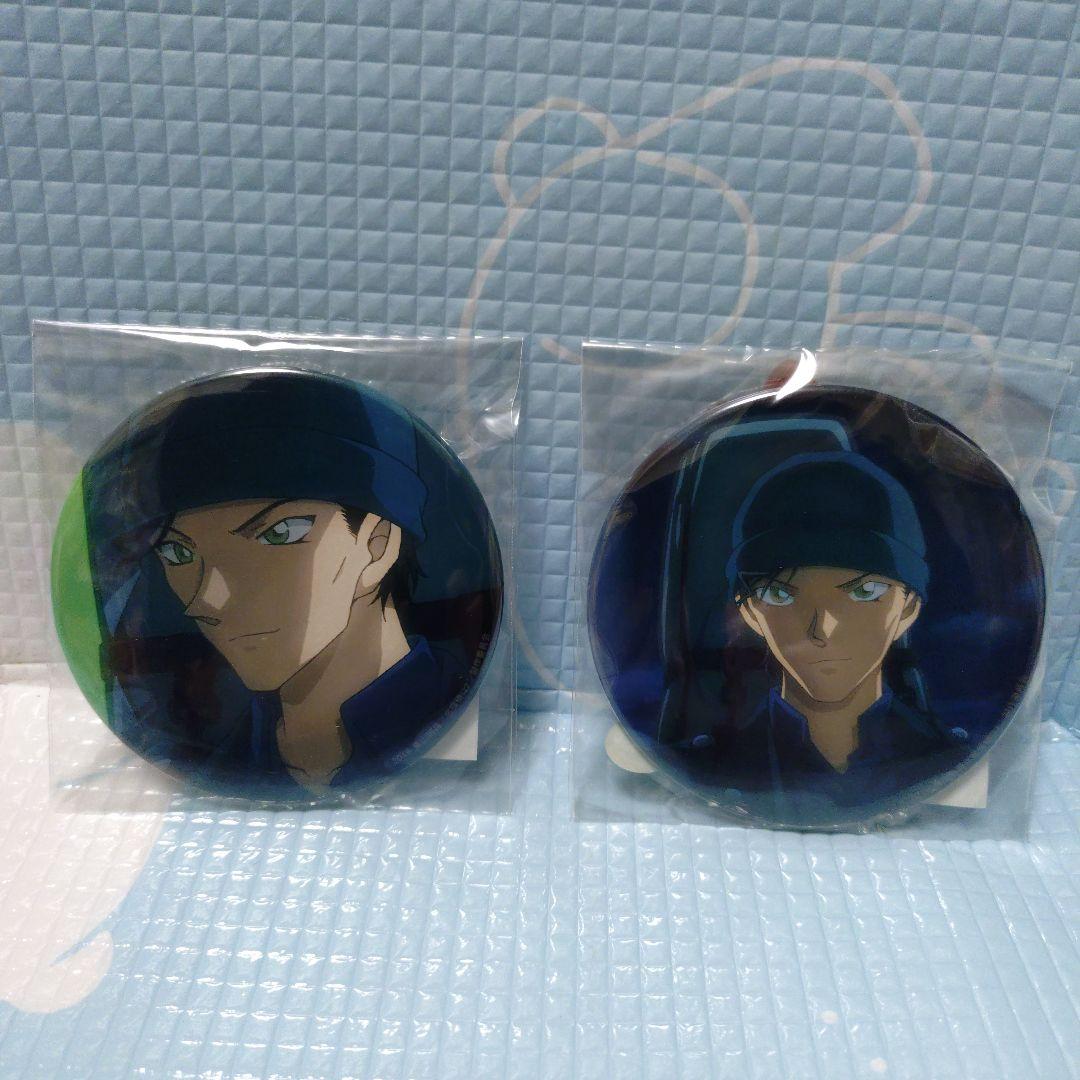 名探偵コナン　純黒の悪夢　缶バッジ　赤井秀一　2個セット　レア 名探偵コナン 純黒の悪夢 缶バッジ 赤井秀一 2個セット レア 名探偵