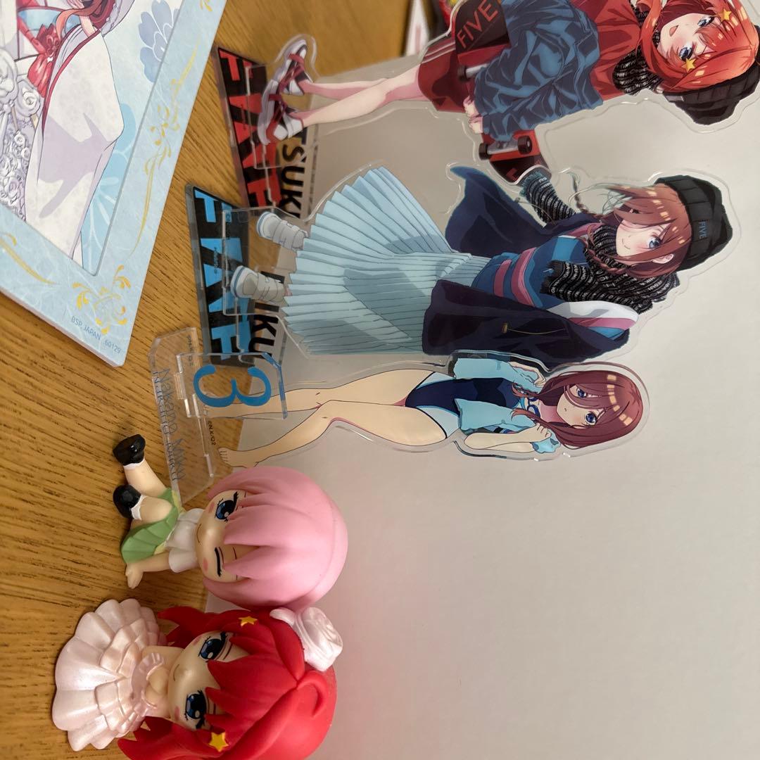 五等分の花嫁　グッズ　ミク多め