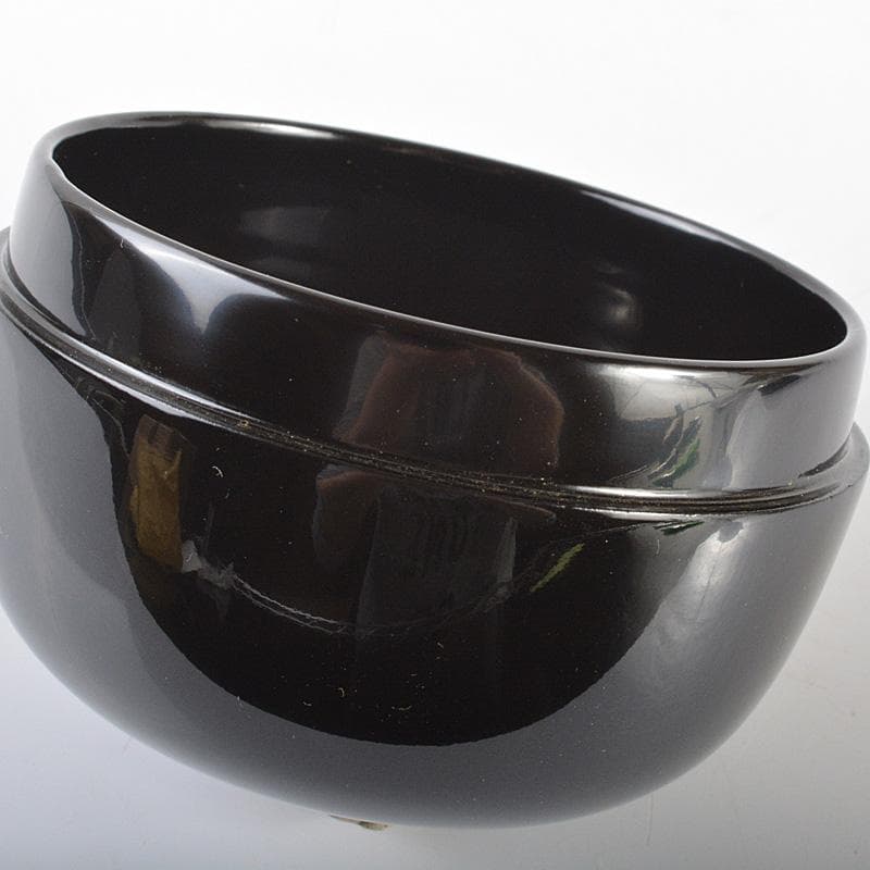 越前蒔絵師　宮田宗景作　玄々斎好写　一粒万倍　徳風棗　平棗　共箱　V　R6894