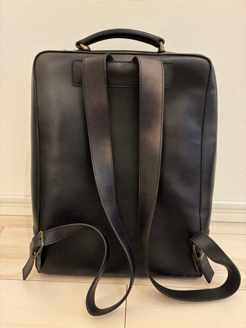 【おまけ付】【マザーハウス】アンティーク スクエア バックパック