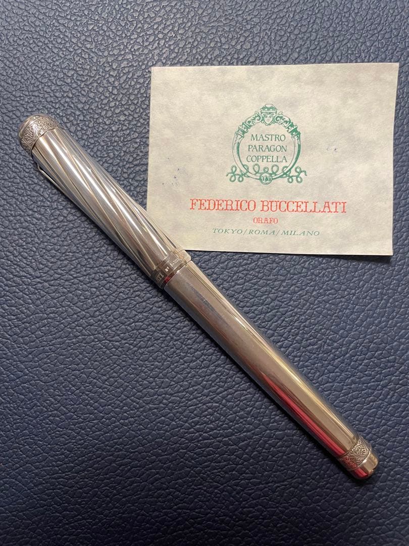 フェデリーコブチェラッティFEDERICO BUCCELLATI シルバー万年筆
