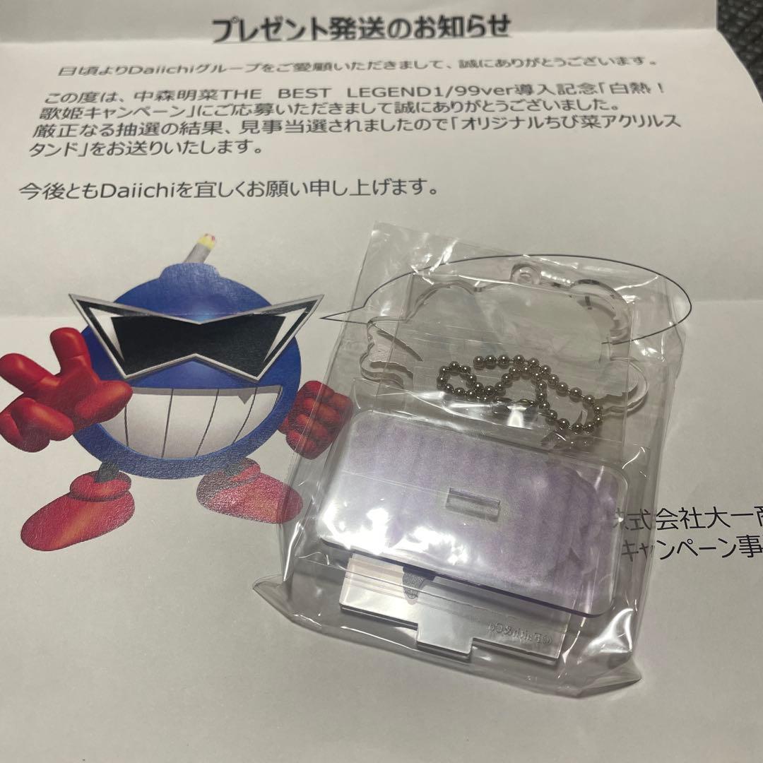 中森明菜 白熱 DESIRE アクリルスタンド 非売品 - メルカリ