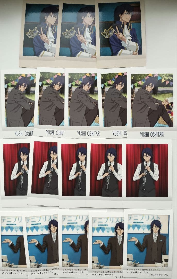 テニスの王子様 テニプリ 忍足侑士 トレーディングカード クリアカード