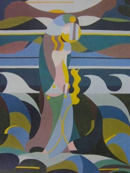 Lothar Schreyer、「Meerfrau」、海外版超希少レゾネ