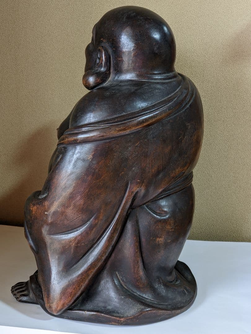 ⭐備瀬焼 布袋像！遺品少数 江戸時代 伊部 型物 置物 飾り レア物