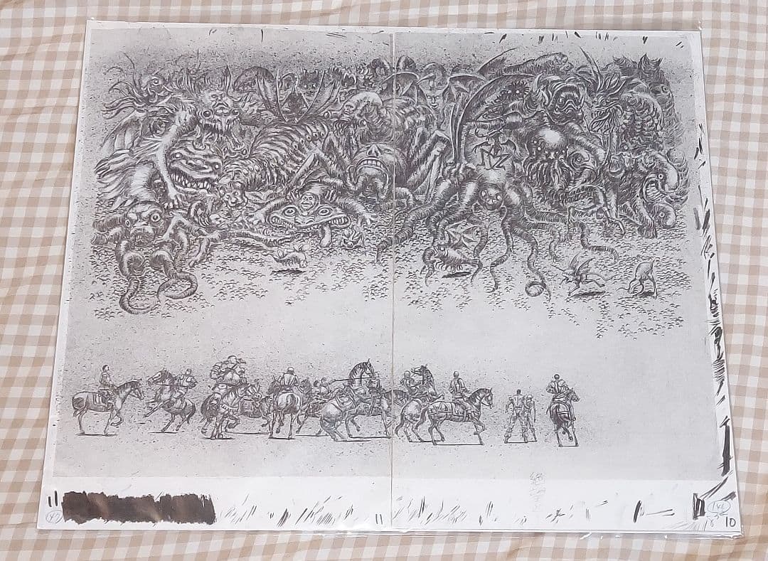 ベルセルク 複製原画 E 蝕 ガッツ グリフィス