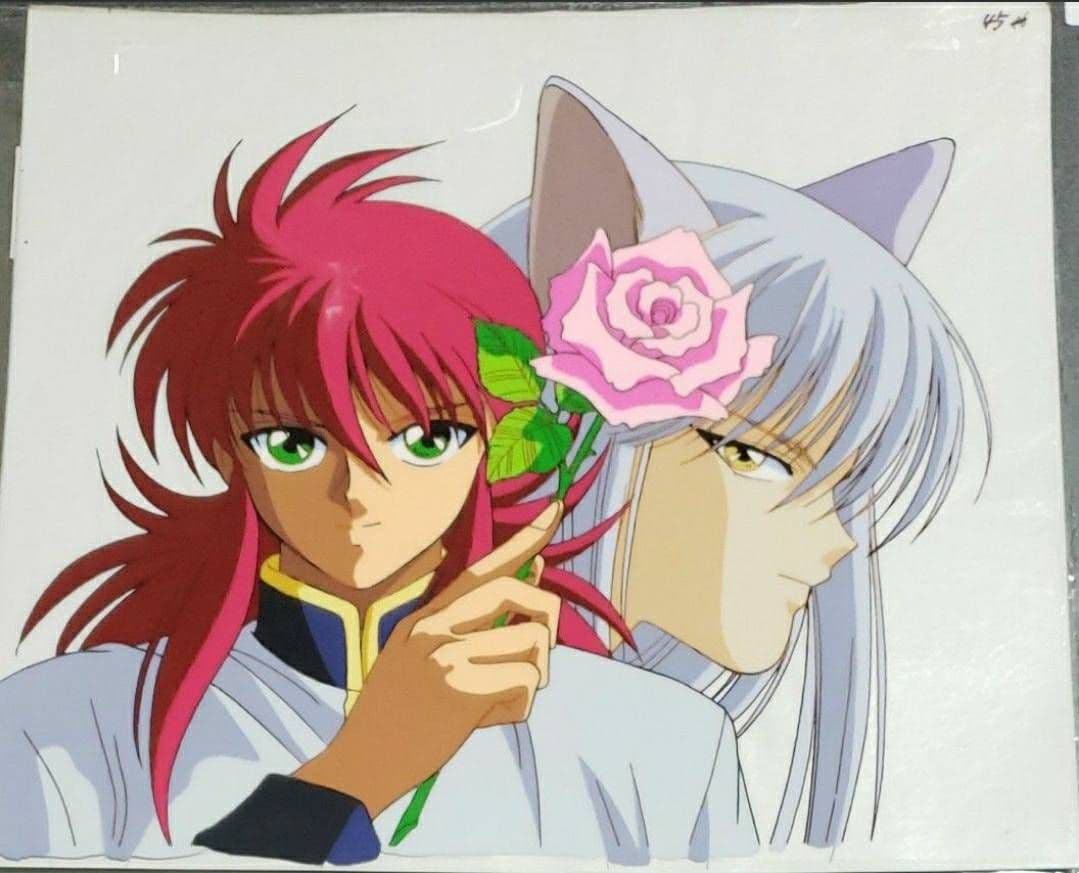 幽遊白書 蔵馬 妖狐蔵馬 複製セル セル画