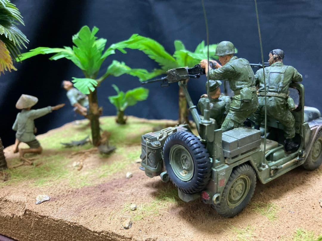 ベトナム、1968年 ミリタリー ジオラマ
