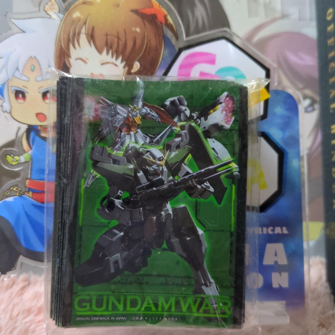 新品 ガンダムウォー GWスリーブ ガンダムデュナメス ヴァーチェ