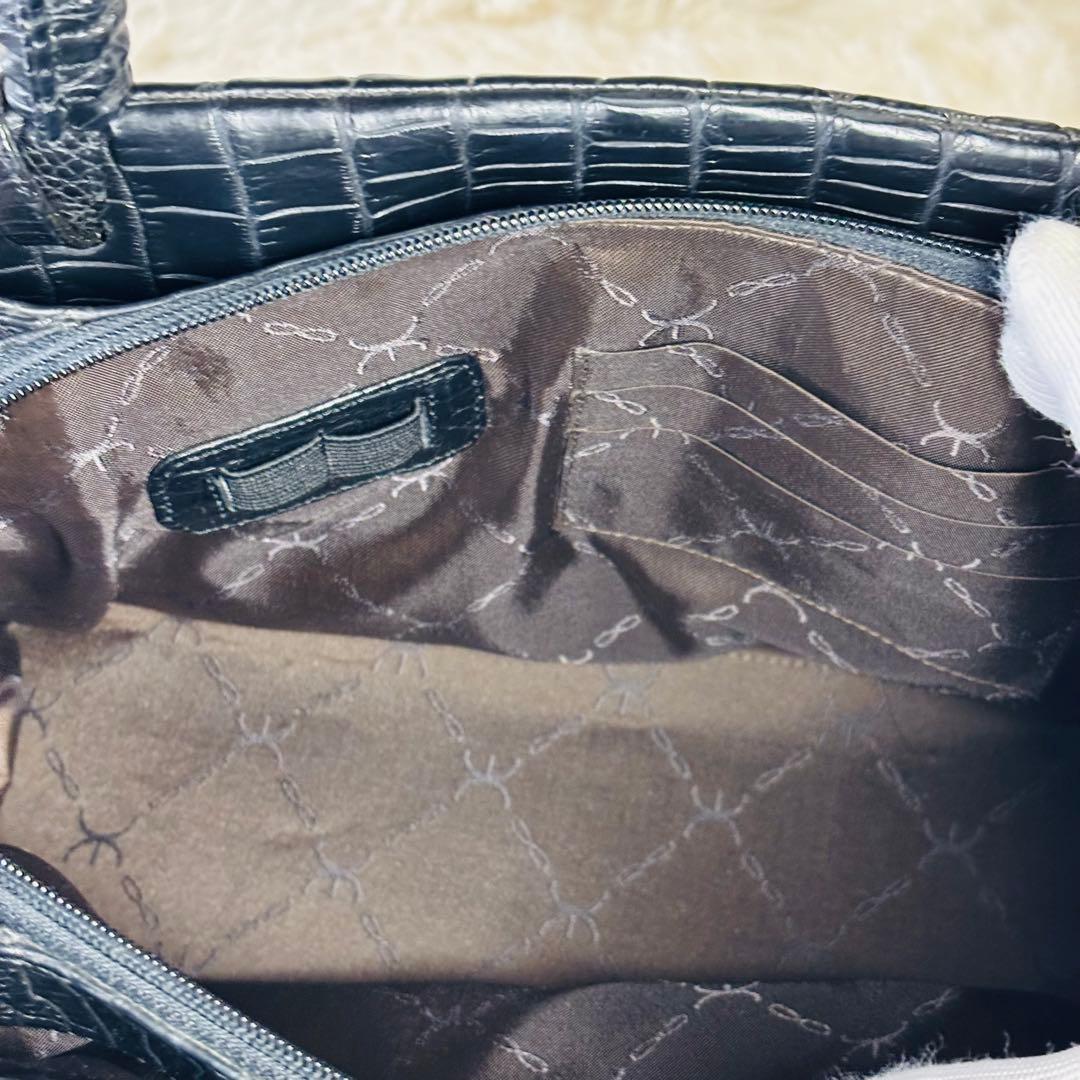 ＪＲＡ excelia クロコダイル バッグ civinile フリンジ ワニ