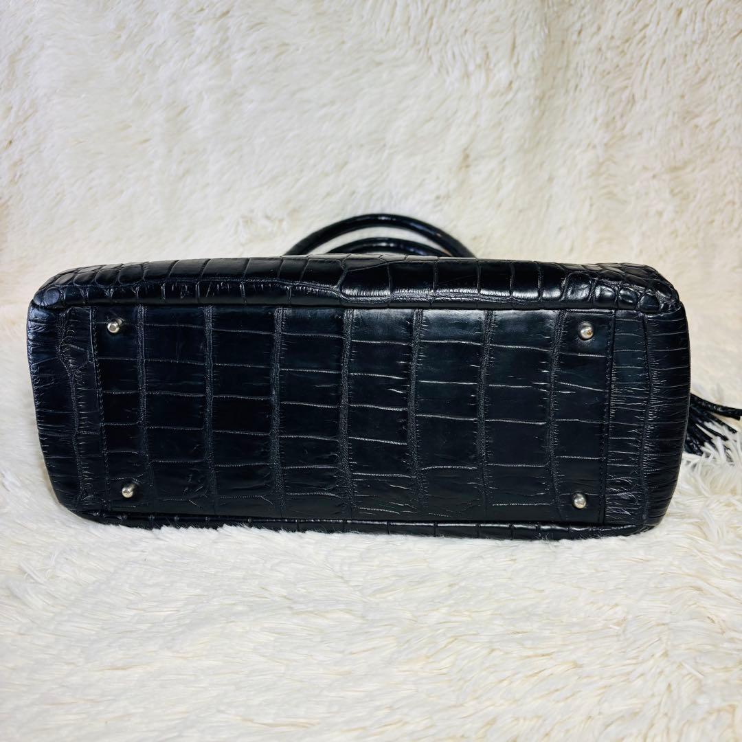 ＪＲＡ excelia クロコダイル バッグ civinile フリンジ ワニ