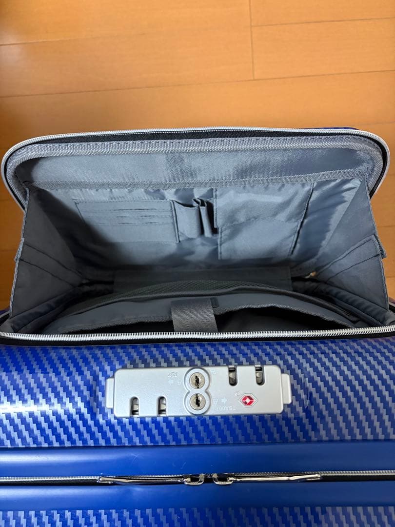 ANAオリジナル キャスターバッグ キャリーバッグ ブルー スーツケース