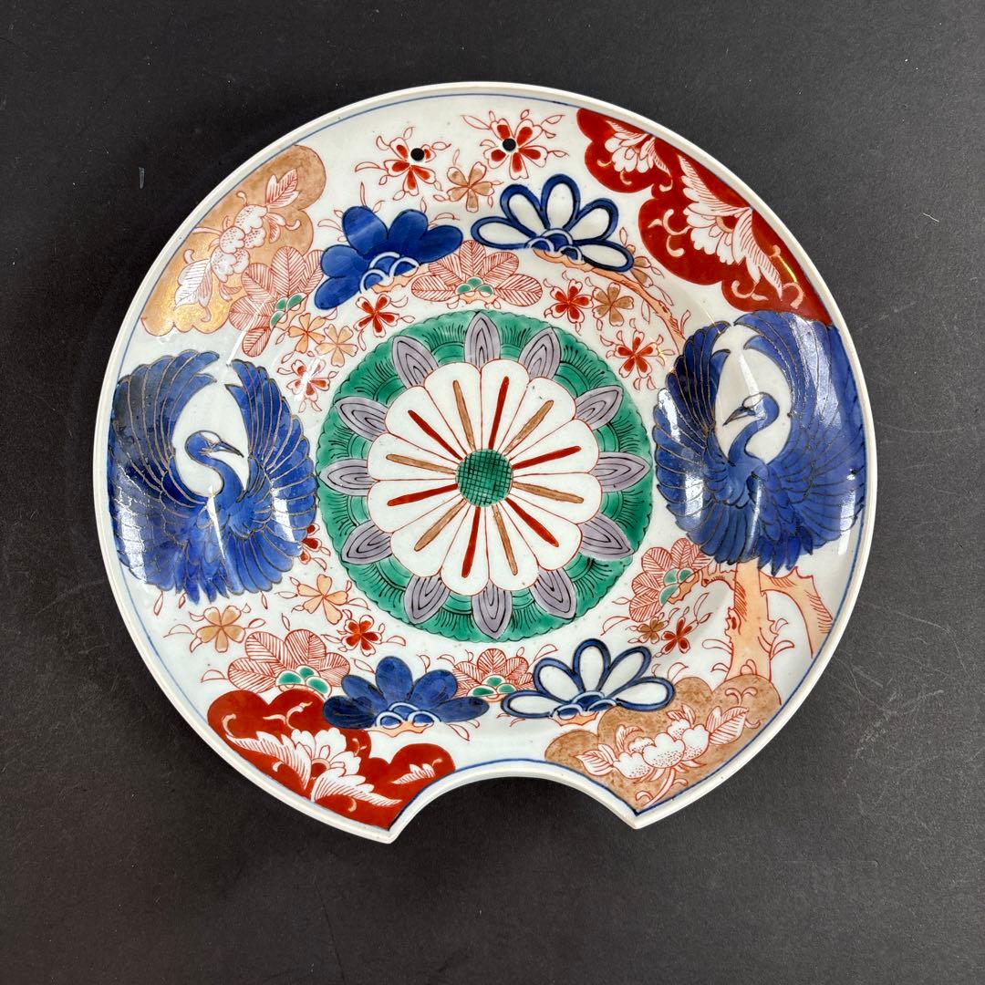 111 セール　扇　色絵　金彩　皿　鶴　桜　伊万里　有田　九谷　鍋島 111 セール 扇 色絵 金彩 皿 鶴 桜 伊万里 有田 九谷 鍋島 111 セール