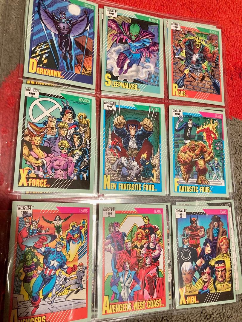 1991 マーベル・ユニバース シリーズ2 レギュラーカード全162種