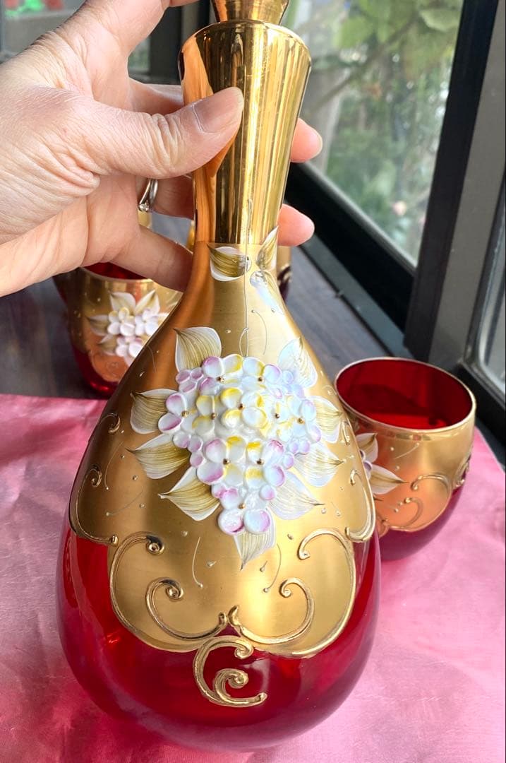 ベネチアングラス デキャンタセット ベネチアングラス デキャンタ