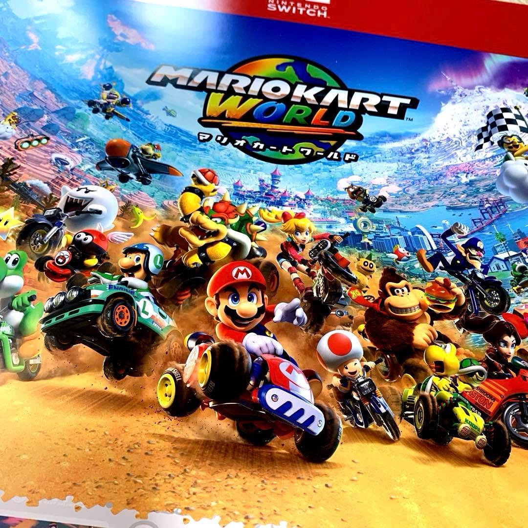 ☆非売品☆Switch2 マリオカートワールド 販促用B2ポスター - メルカリ