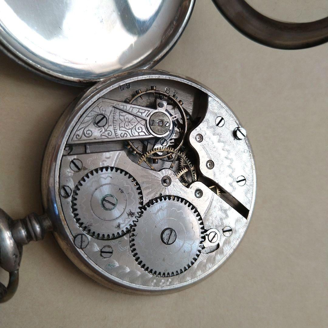 ほ*す様 精工舎 エキセレント 懐中時計 銀製