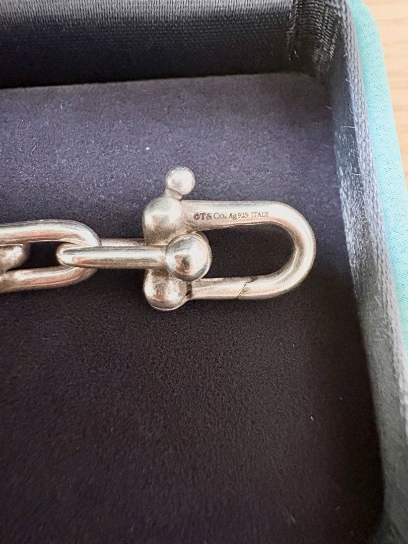 ティファニー ハードウェア ブレスレット スモールリンク シルバー